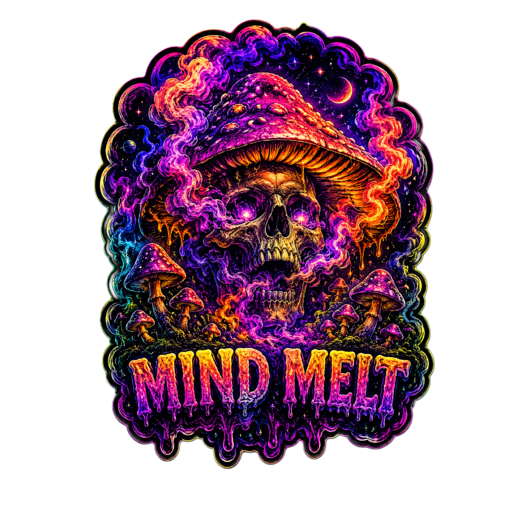 Mind Melt Sticker – 3"