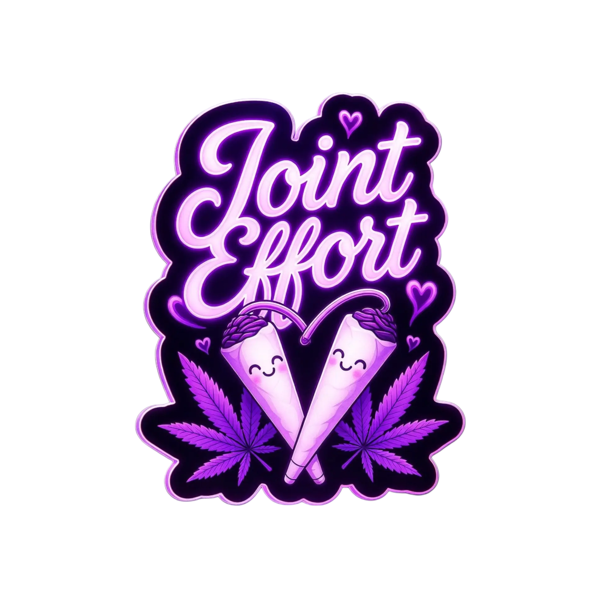 Joint Effort Weed Sticker – 3"