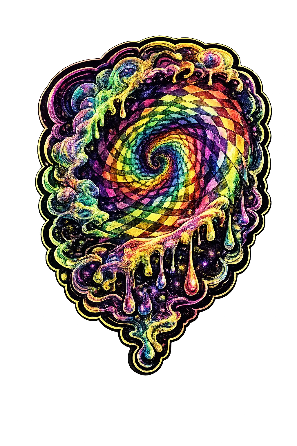 Into the Spiral Sticker – 3"