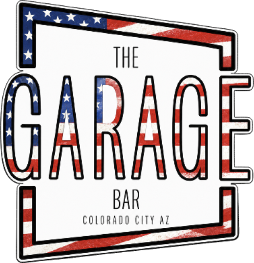 The Garage Bar — Colorado City AZ custom die-cut sticker