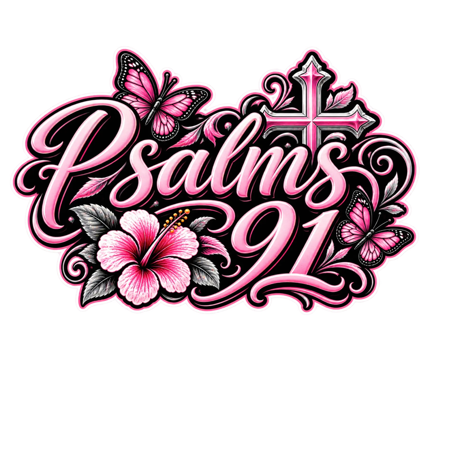 Psalms 91 Stickers
