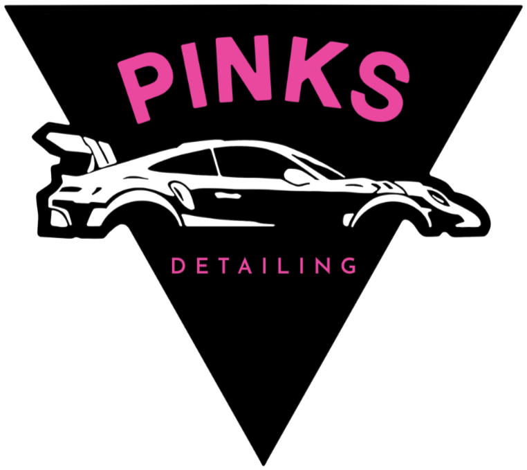 Pinks Detailing custom die-cut sticker