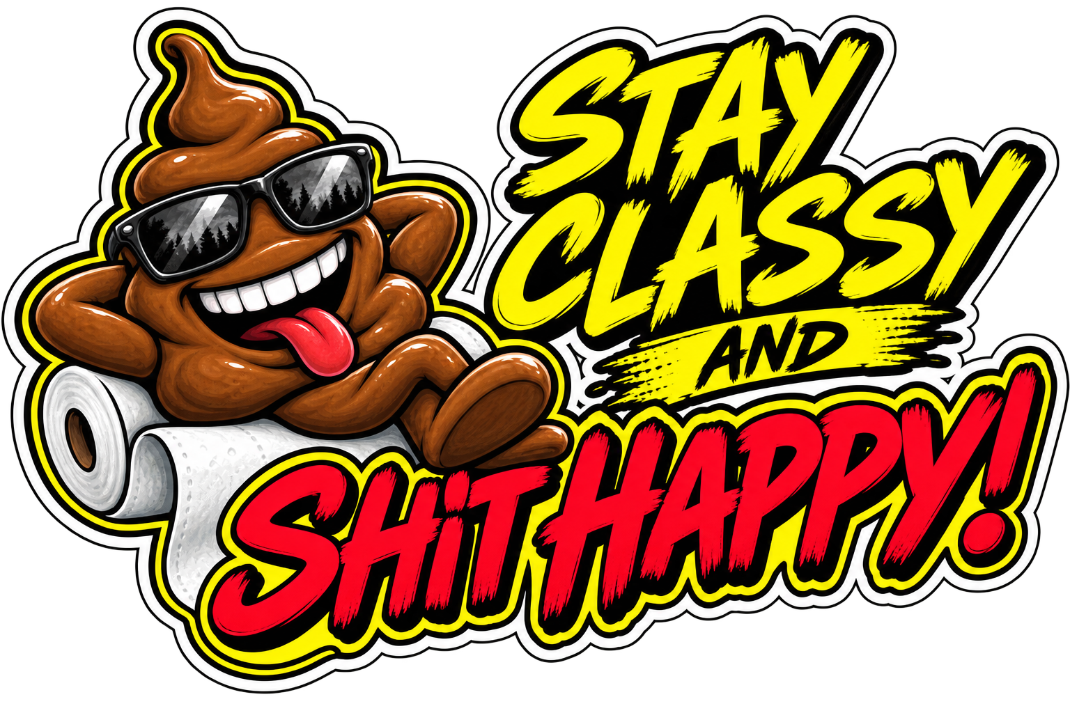 Stay Classy and Shit Happy!