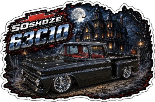 50Shoze 63C10 custom die-cut sticker