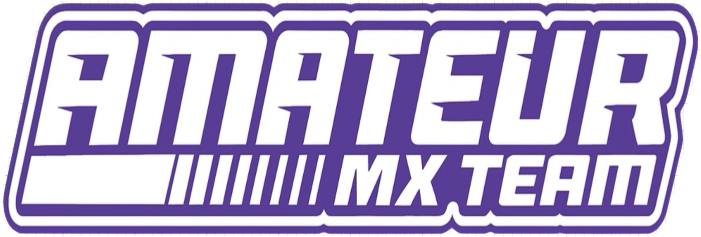 Amateur MX Team custom die-cut sticker