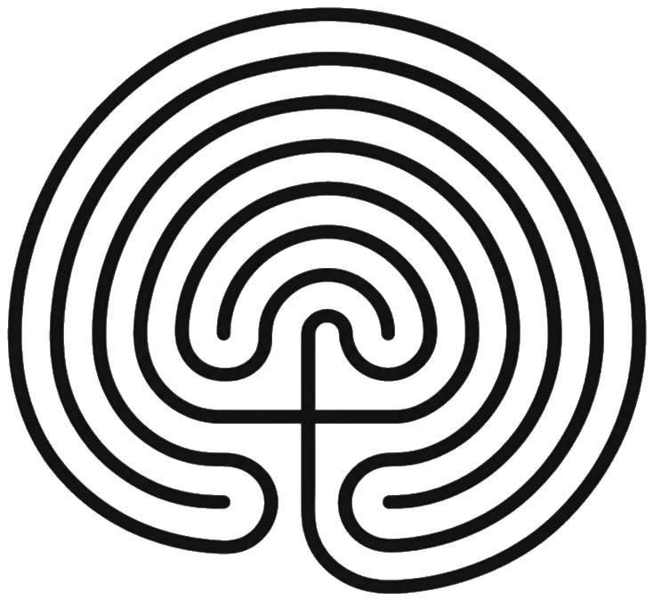 Labyrinth by Flanagan's custom die-cut sticker