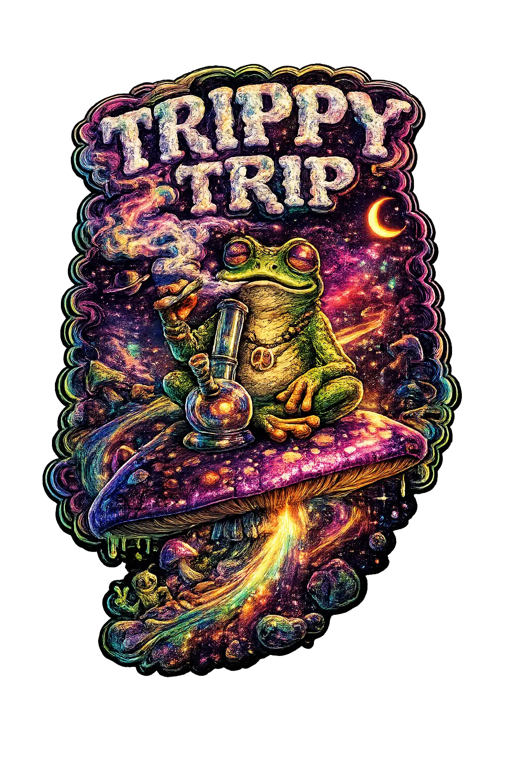 Trippy Trip Sticker – 3"